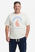Men+ T-Shirt, Brustprint, Halbarm, Rundhals, bis 8 XL