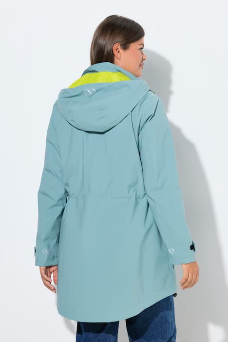 Manteau technique toute saison, capuche amovible