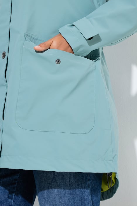 Manteau technique toute saison, capuche amovible