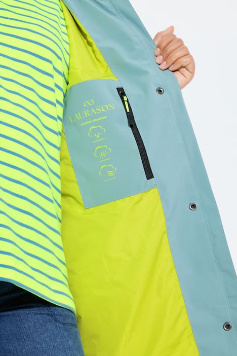 Manteau technique toute saison, capuche amovible