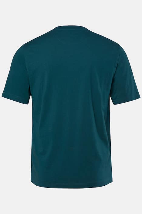 Men+ T-Shirt, Bruststick, Halbarm, Rundhals, bis 8 XL