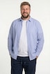 Men+ Leinenoptik-Streifenhemd, Langarm, Kentkragen, Comfort Fit, bis 8 XL
