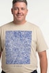 Men+ T-Shirt, Brustprint, Halbarm, Rundhals, bis 8 XL