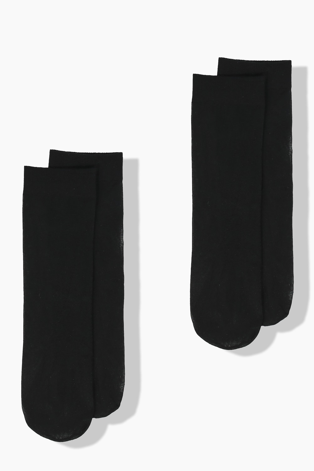 Finstrømper, 2-pakning, kort skaft, 40 den