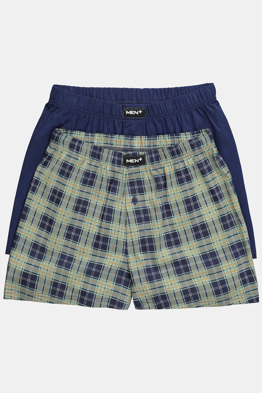 Men+ Boxershorts, OEKO-TEX, 2er-Pack, Unterhose, bis 8XL