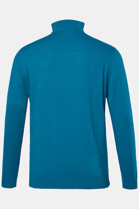 Men+ Troyer, Pullover, Stehkragen mit Zipper, bis 8 XL