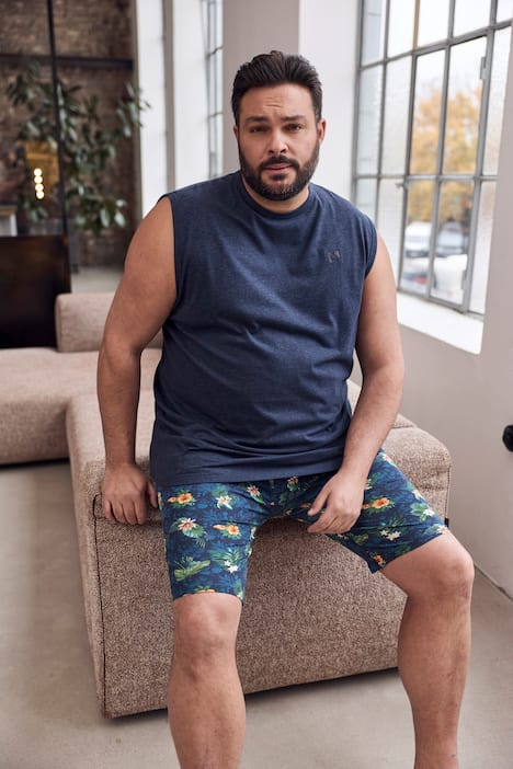 Men+ Longpants FLEXLASTIC®, OEKO-TEX, underbukser, Alloverprint, op til str. 8 XL