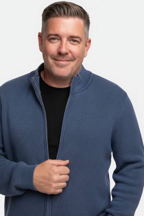 Boston Park Strickjacke, Vintage Look, Stehkragen, bis 84/86