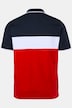 Poloshirt, Bauchfit, Colorblocking, Halbarm, bis 8 XL