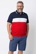 Poloshirt, Bauchfit, Colorblocking, Halbarm, bis 8 XL