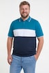 Men+ Poloshirt, Bauchfit, Colorblocking, Halbarm, bis 8 XL