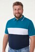 Men+ Poloshirt, Bauchfit, Colorblocking, Halbarm, bis 8 XL