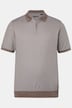 Men+ Poloshirt, Bauchfit, Pikee, Zipper, Halbarm, bis 8 XL