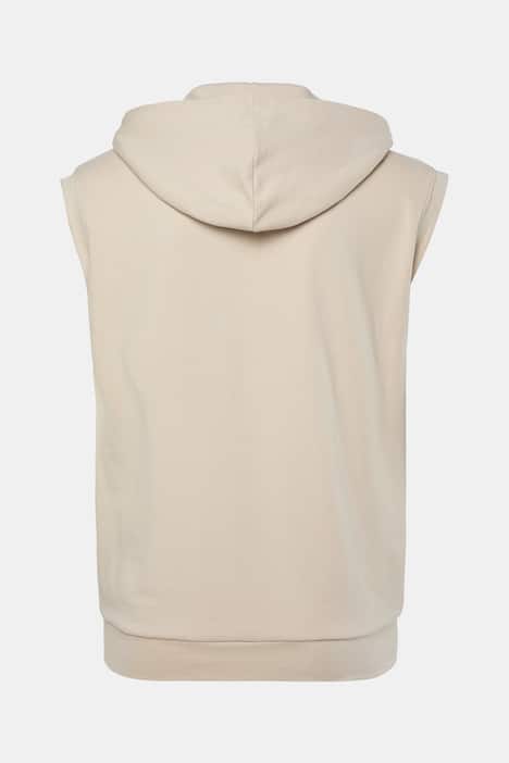 Men+ Weste, Sweat, Kapuze, Kängurutasche, bis 8 XL