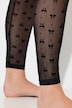 Strumpf-Leggings, Mesh, Schleifen, Stretchkomfort