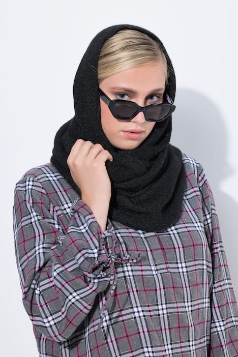 Snood / foulard tubulaire en maille fine
