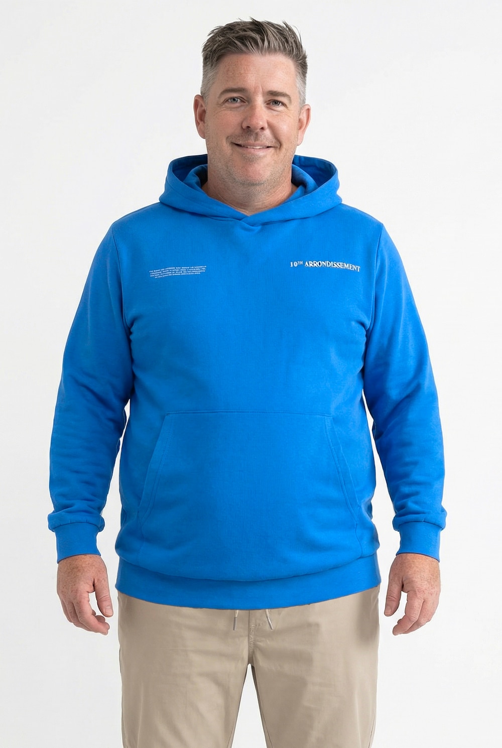 Men+ Hoodie, Sweat, Kapuze, großer Rückenprint, bis 8 XL