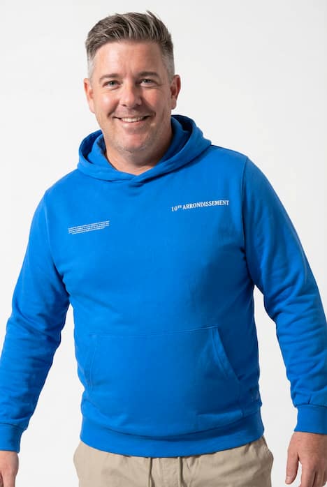 Men+ Hoodie, Sweat, Kapuze, großer Rückenprint, bis 8 XL