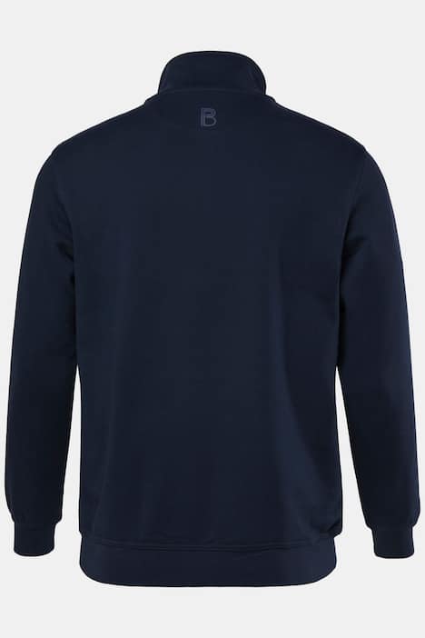 Boston Park Sweatjacke, Stehkragen, Knopfleiste, bis 84/86