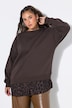 Sweatshirt, oversized, afgeronde blouse zoom