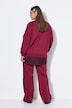 Sweatshirt, oversized, gerundeter Blusensaum