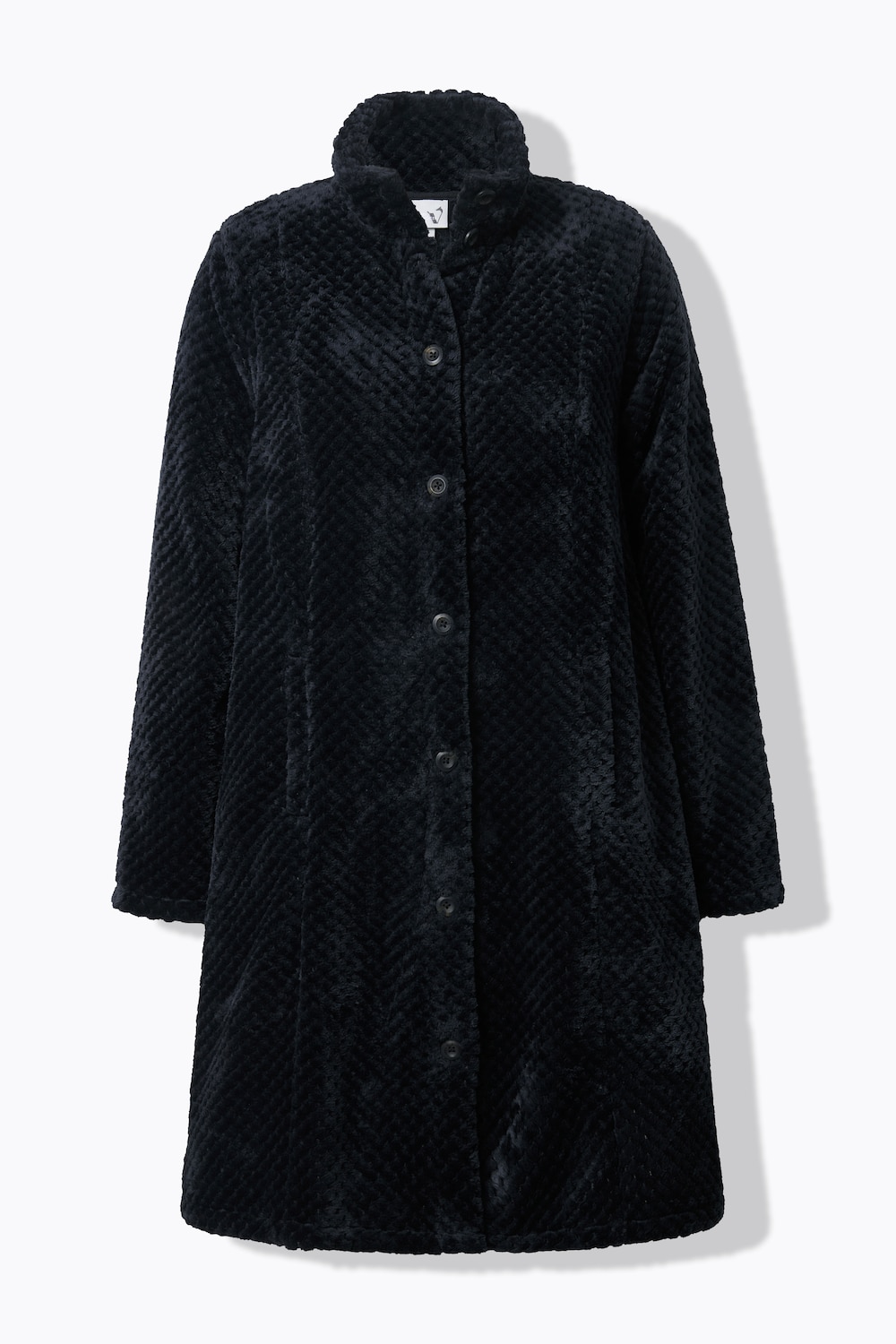 Stora storlekar Mjuk jacka, Dam, svart, storlek: 46/48, Polyester, Ulla Popken