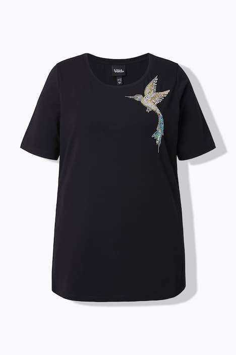 T-shirt, vogel, classic, ronde hals, korte mouwen