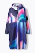 Funktions-Regencape, Unisex, Print, Kapuze