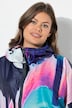Funktions-Regencape, Unisex, Print, Kapuze