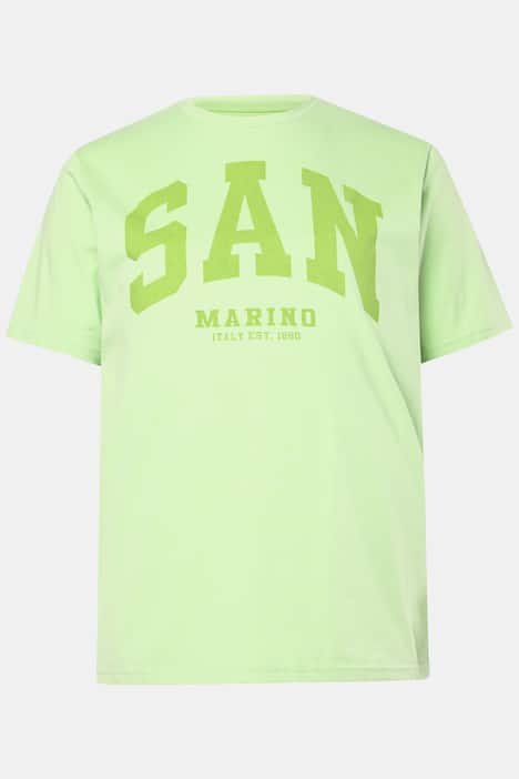 JP1880 T-Shirt, Halbarm, Brust-Print, bis 8 XL