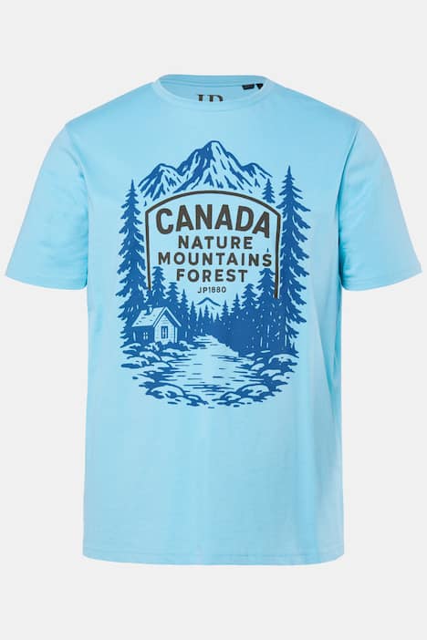 JP1880 T-Shirts, 2er-Pack, Halbarm, Brust-Print, bis 8 XL