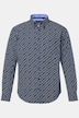 JP1880 Hemd, Langarm, Buttondown-Kragen, florales Muster, Modern Fit, bis 8 XL