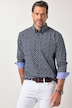 JP1880 Hemd, Langarm, Buttondown-Kragen, florales Muster, Modern Fit, bis 8 XL