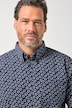 JP1880 Hemd, Langarm, Buttondown-Kragen, florales Muster, Modern Fit, bis 8 XL