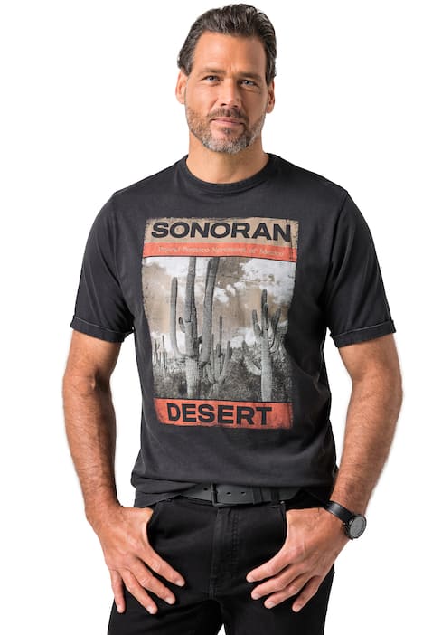 Tričko JP1880, krátké rukávy, vintage vzhled, potisk na hrudi, do 8XL