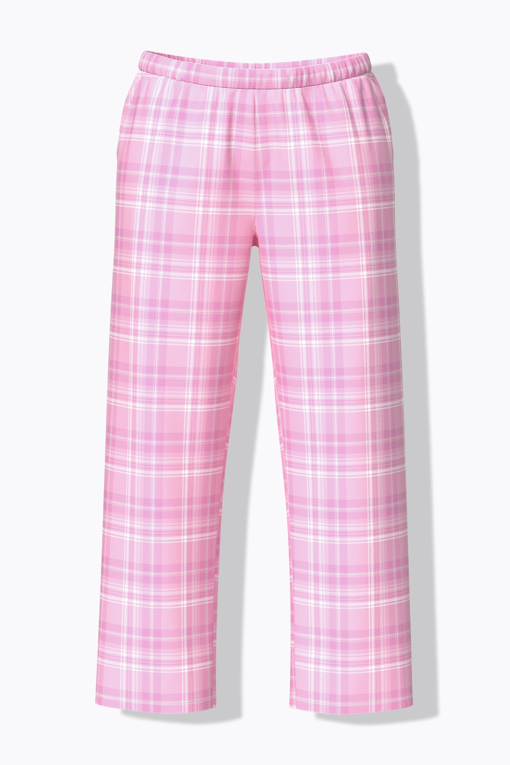 Stora storlekar Pyjamasbyxa, Dam, rosa, storlek: 62/64, Bomull, Ulla Popken