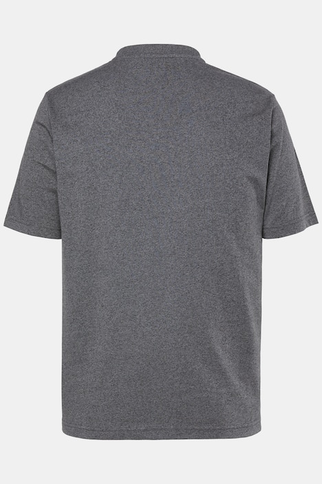 JP1880, T-shirt, korte mouwen, gemêleerde jersey, tot 8XL