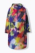 Funktions-Regencape, Unisex, Print, Kapuze