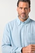 JP1880 Hemd, Langarm, Buttondown-Kragen, TwoTone mit Struktur, Modern Fit, bis 8 XL