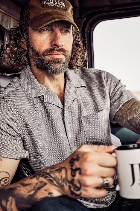 JP1880 overhemd van linnenmix, korte mouwen, Cubaanse kraag, two-tone structuur, Cubaanse Fit, tot 8XL