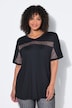 Quick Drying Short Sleeve Leopard Stripe Tee