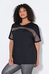 Quick Drying Short Sleeve Leopard Stripe Tee