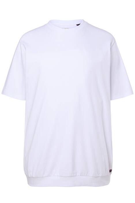 Tričko JP1880, břišní střih, OEKO-TEX, krátké rukávy, pruhy, strukturovaný žerzej, XXL-8XL