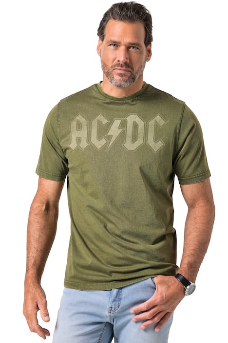 Tričko JP1880, kolekce hudební skupiny, AD/DC, krátké rukávy, vintage vzhled, do 8XL