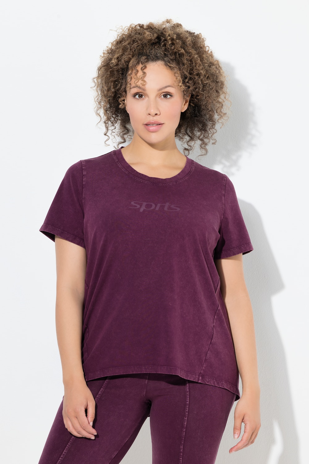 Große Größen T-Shirt, Damen, lila, Größe: 58/60, Baumwolle, Ulla Popken