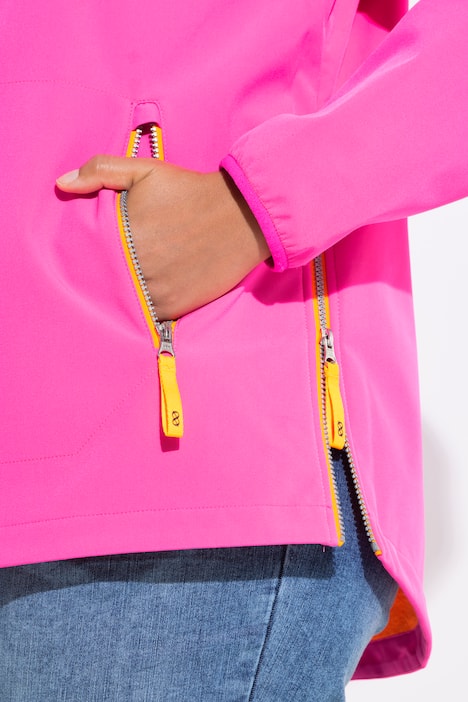 Softshell-jas met capuchon