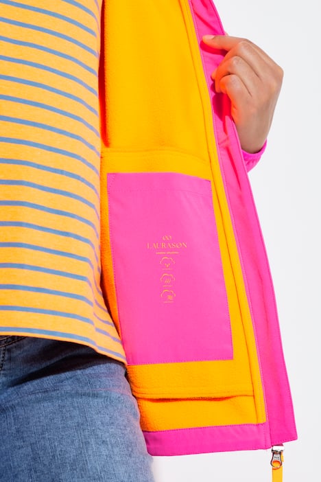 Softshell-jas met capuchon