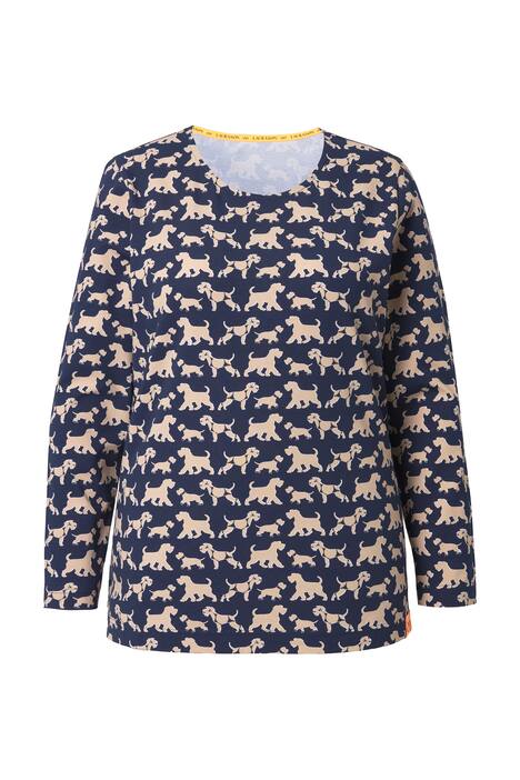 Tričko, dlouhé rukávy, kulatý výstřih, OEKO-TEX