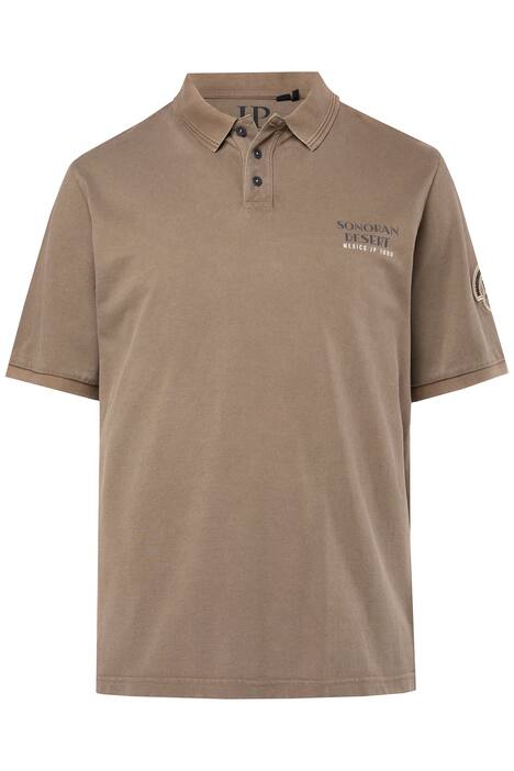 Polokošile JP1880, krátké rukávy, piké, potisk na hrudi, vintage vzhled, do 8XL