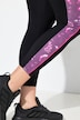 Sportlegging, bloemen, smalle pijpen, zakken, gerecycled
